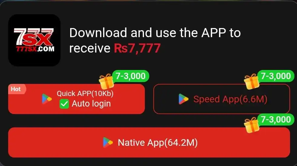 Download 777SX Game APK